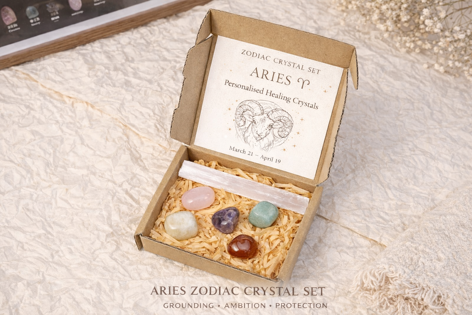 Zodiac Crystal set - ARIES