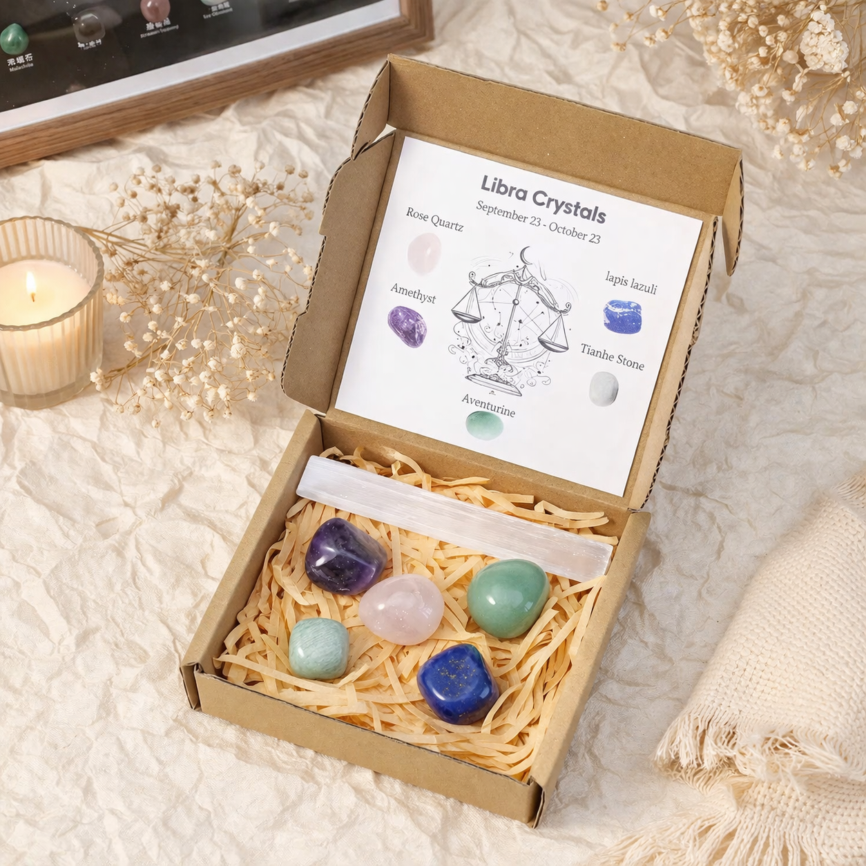 Zodiac Crystal set - LIBRA