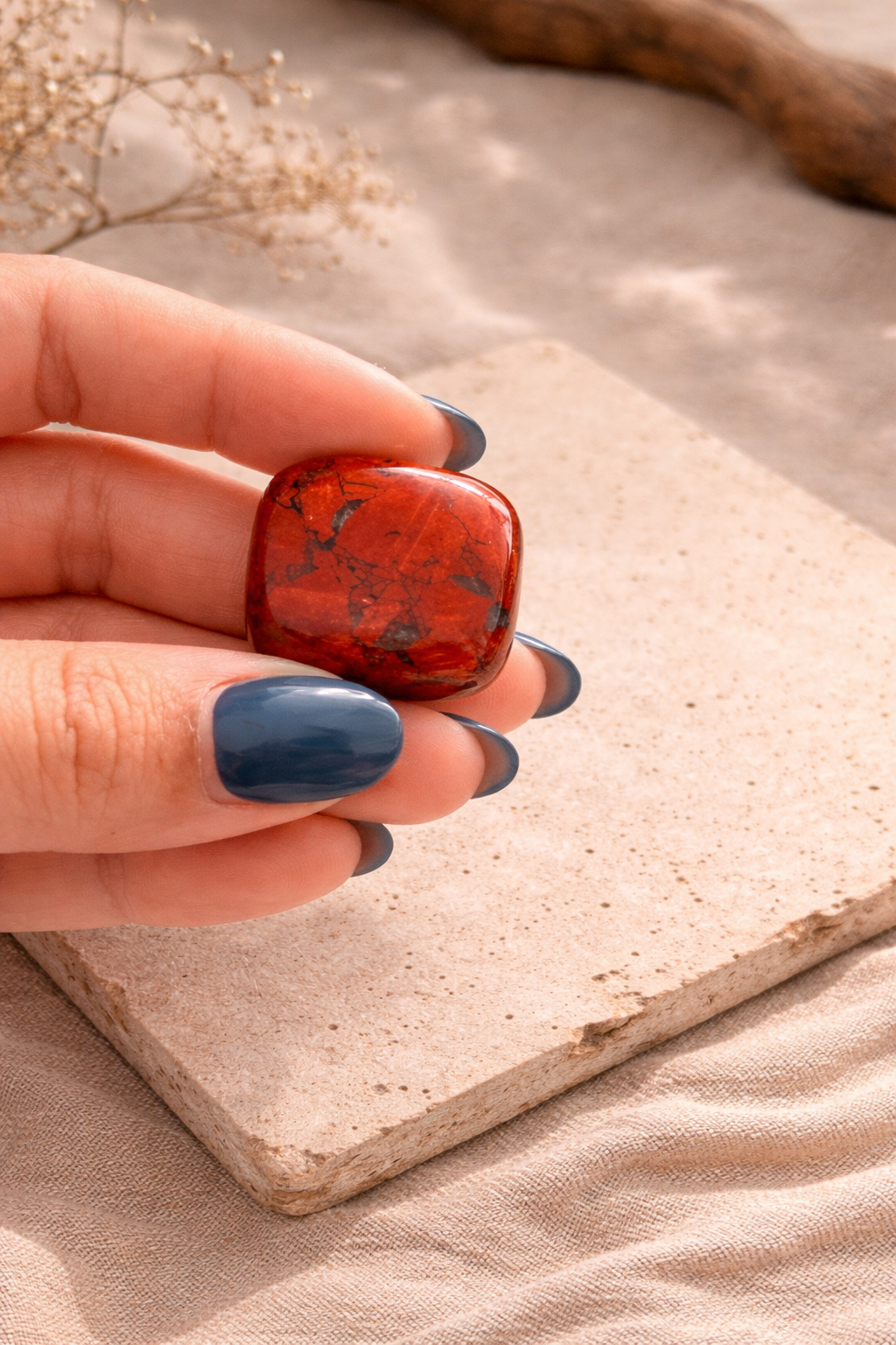 Red Jasper - Natural Healing Tumbled Crystal