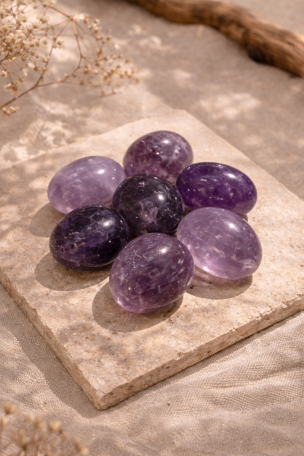 Amethyst - Natural Healing Tumbled Stone