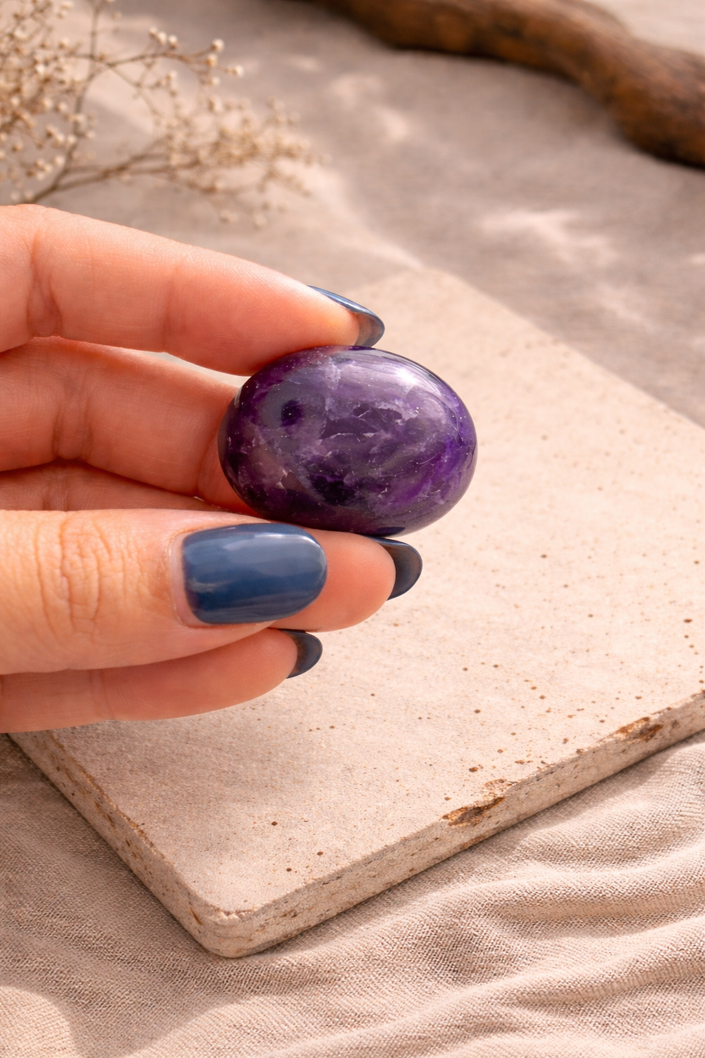 Amethyst - Natural Healing Tumbled Stone