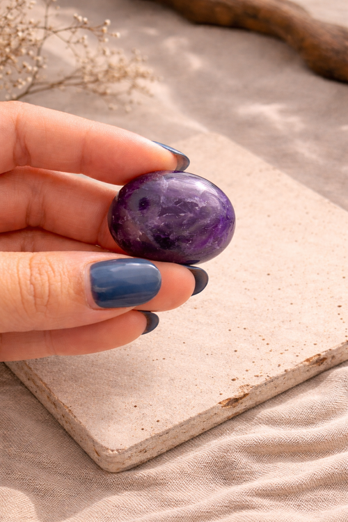Amethyst - Natural Healing Tumbled Stone