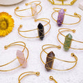Natural Crystal Double Point Bracelet